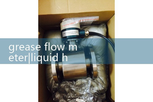 grease flow meter|venturi meter